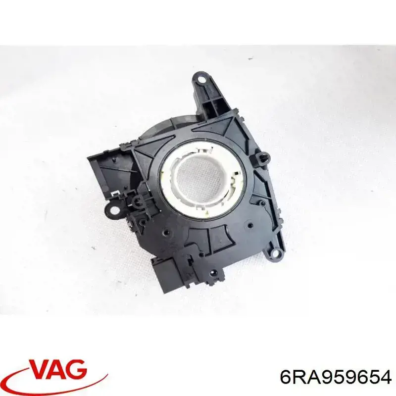 6RA959654 VAG Anel AIRBAG de contato, cabo plano do volante