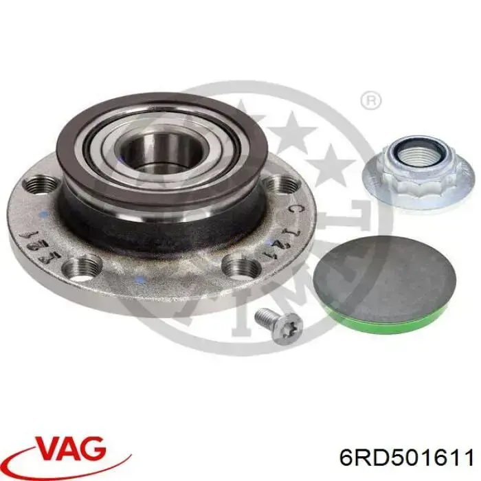Compre 6RD501611 VAG Cubo traseiro