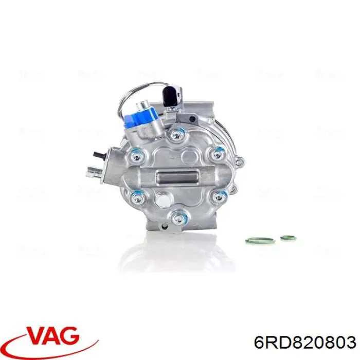 6RD820803 VAG Compressor de aparelho de ar condicionado