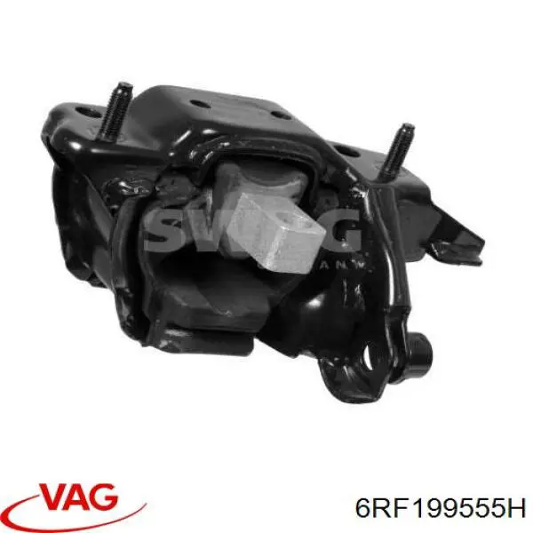 Coxim (suporte) esquerdo traseiro de motor VAG 6RF199555H preço, a partir de 57,89 USD