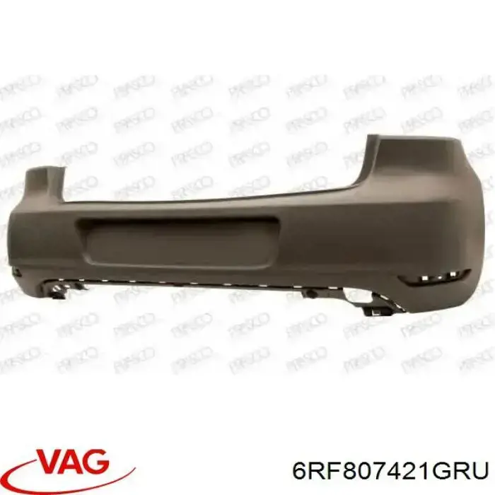 6RF807421GRU VAG Pára-choque traseiro