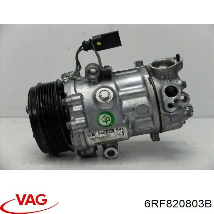6RF820803B VAG Compressor de aparelho de ar condicionado
