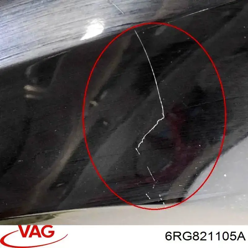 Pára-lama dianteiro esquerdo VAG 6RG821105A preço, a partir de 76,82 USD