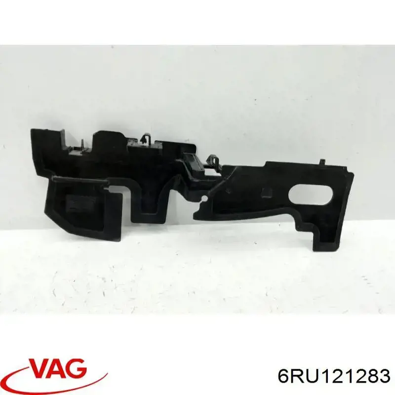 6RU121283 VAG Conduto de ar (defletor) esquerdo do radiador