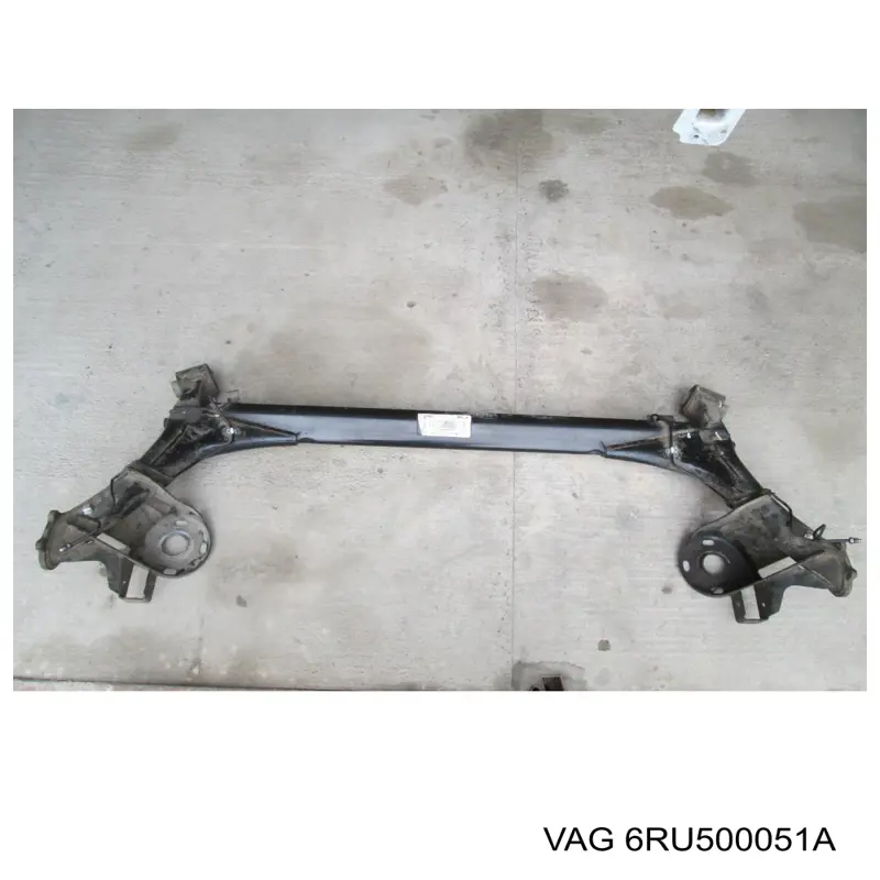 Viga de suspensão traseira (plataforma veicular) VAG 6RU500051A preço, a partir de 1093,49 USD