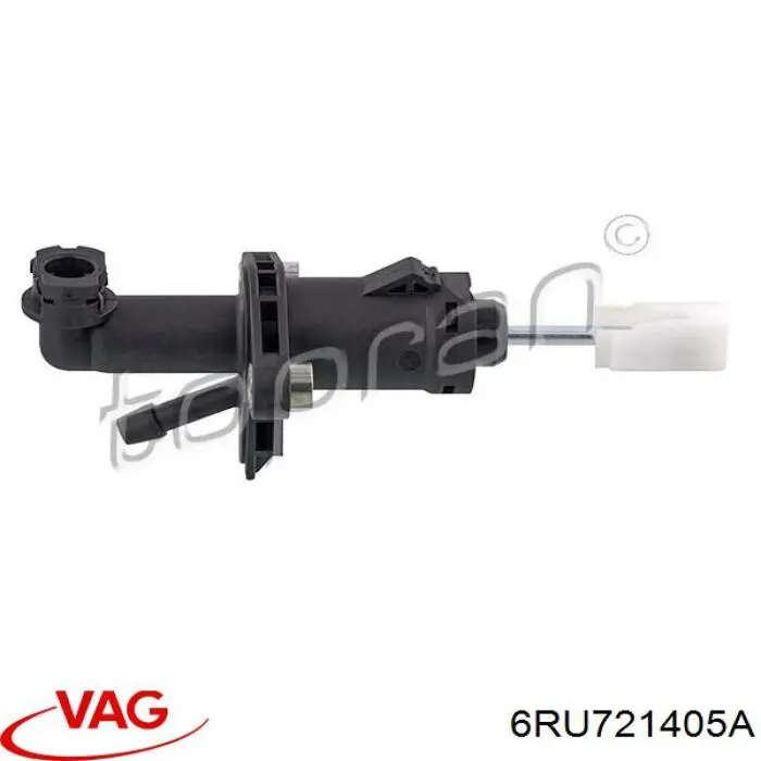 6RU721405A VAG Cilindro mestre de embraiagem