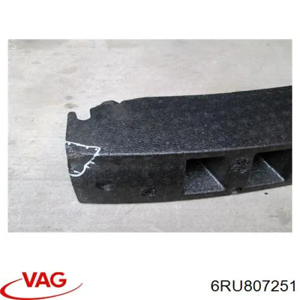 6RF807251 VAG Absorvedor (enchido) do pára-choque traseiro