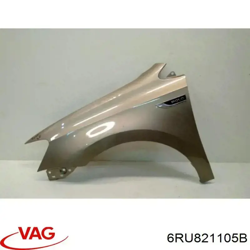 Pára-lama dianteiro esquerdo VAG 6RU821105B preço, a partir de 76,82 USD
