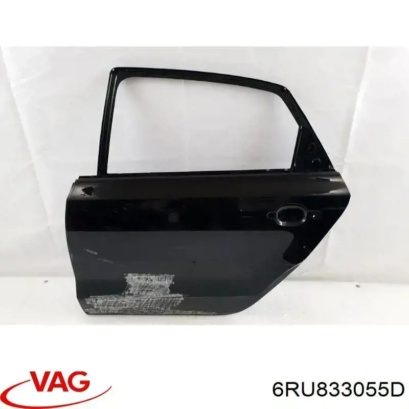 Compre 6RU833055D VAG Porta traseira esquerda