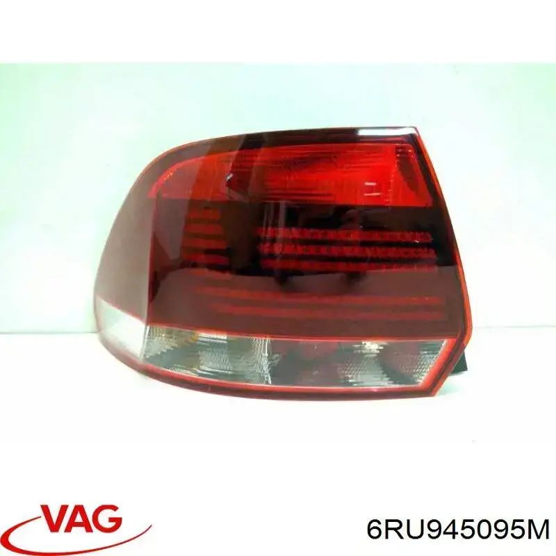 6RU945095M VAG Lanterna traseira esquerda