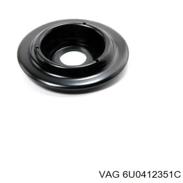 Compre 6U0412351C VAG Arruela de bucha da haste de amortecedor dianteiro