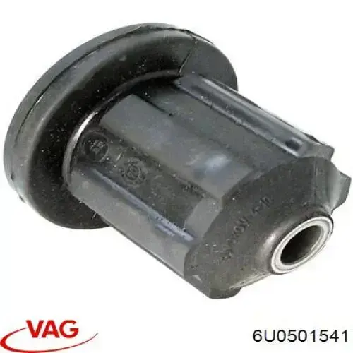 6U0501541 VAG Bloco silencioso de viga traseira (de plataforma veicular)