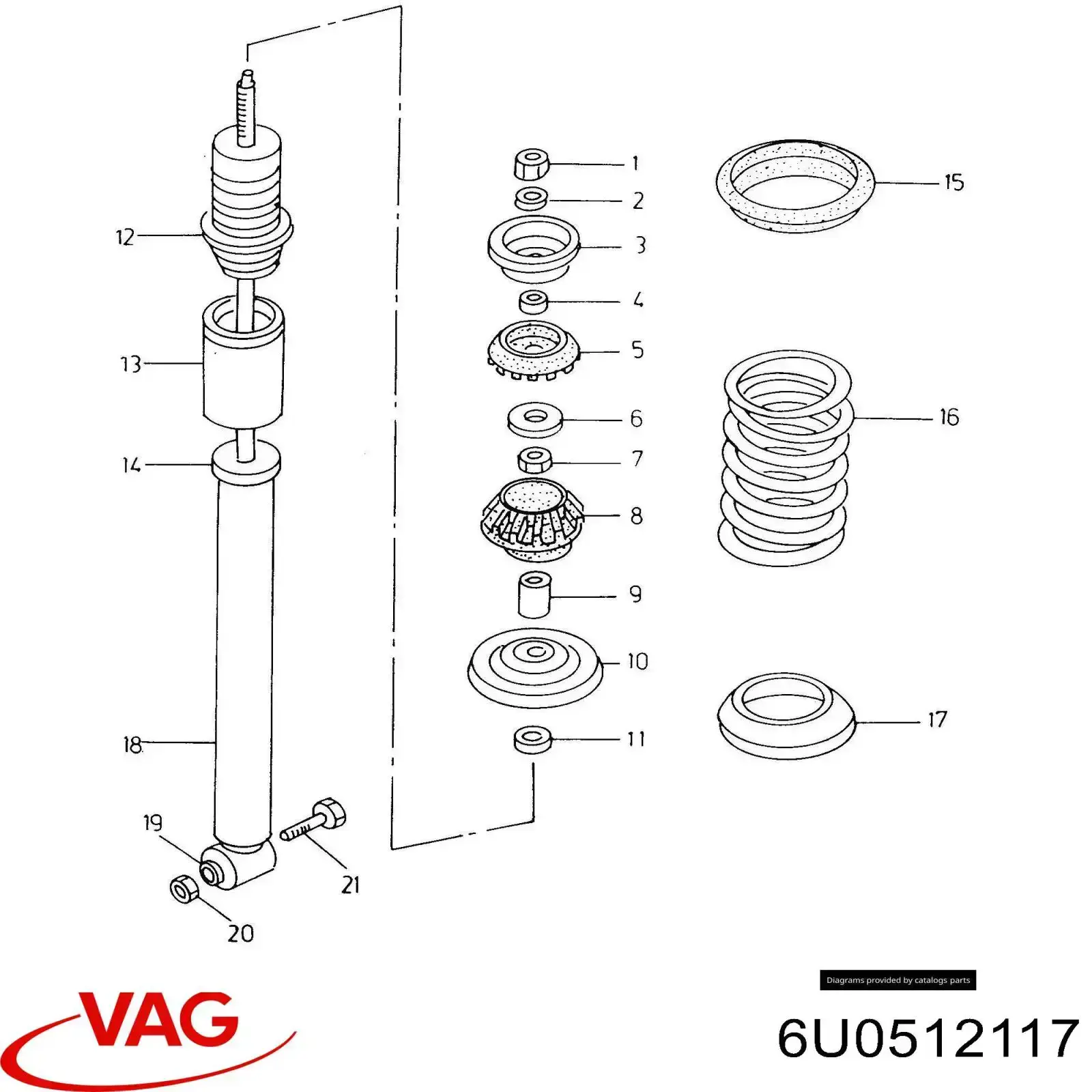 6U0512117 VAG 