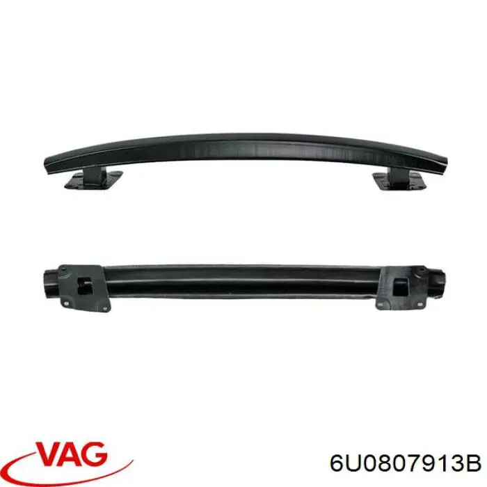 Compre 6U0807913 VAG Reforçador do pára-choque dianteiro