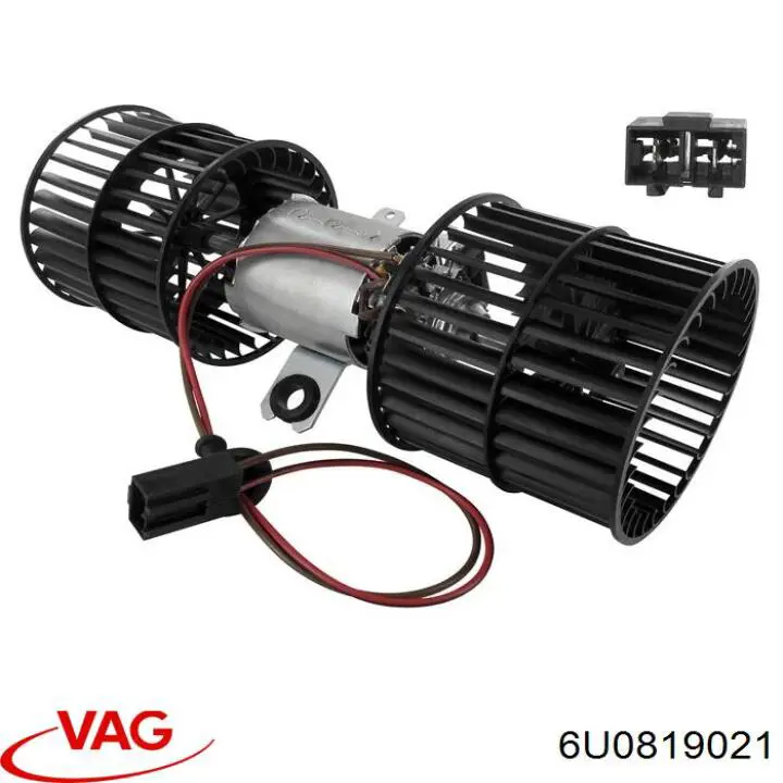 6U0819021 VAG Motor de ventilador de forno (de aquecedor de salão)
