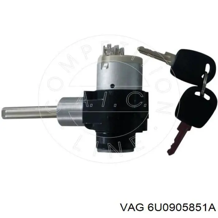 Fecho de ignição 3L905010 AND