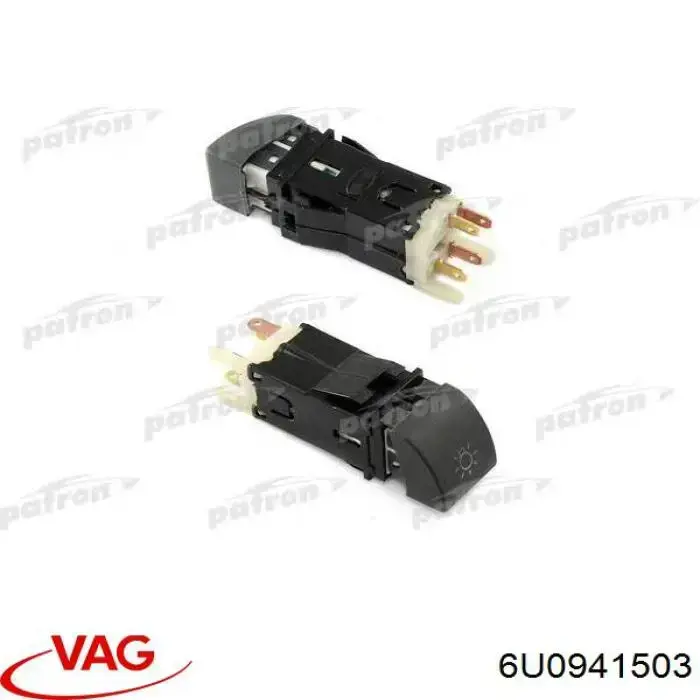 Comutador das luzes no "painel de instrumentos" VAG 6U0941503 preço, a partir de 7,19 USD