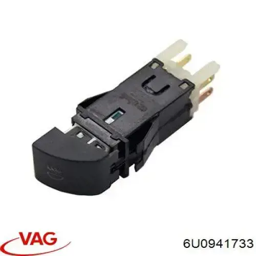 6U0941733 VAG Botão de ativação das luzes de nevoeiro