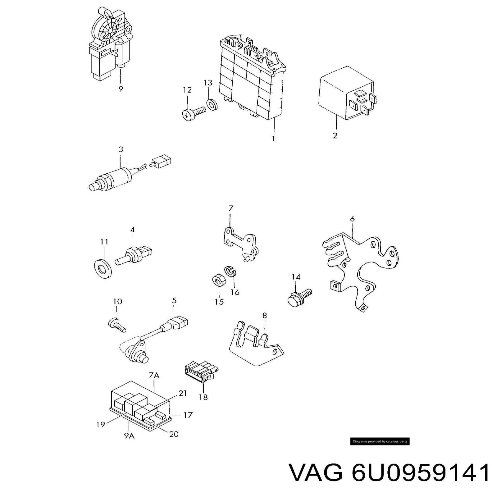 6U0959141 VAG 