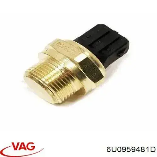 Sensor de temperatura do fluido de esfriamento (de ativação de ventilador do radiador) VAG 6U0959481D preço, a partir de 12,35 USD
