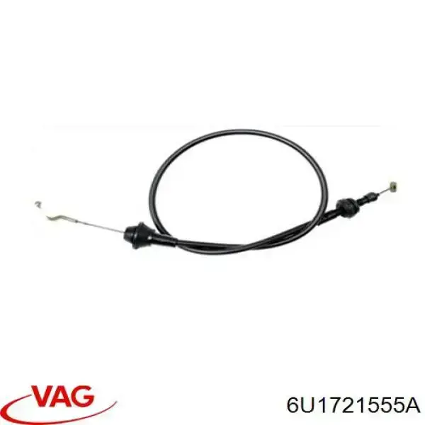 6U1721555A VAG Cabo/pedal de gás (de acelerador)