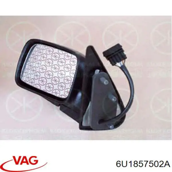 Espelho de retrovisão direito VAG 6U1857502A preço, a partir de 56,18 USD