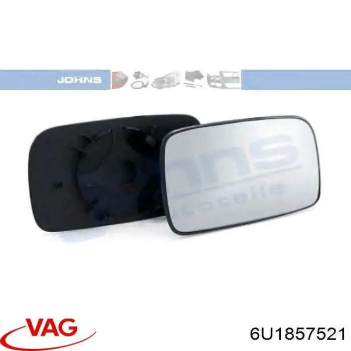 Compre 6U1857521 VAG Espelho de retrovisão esquerdo