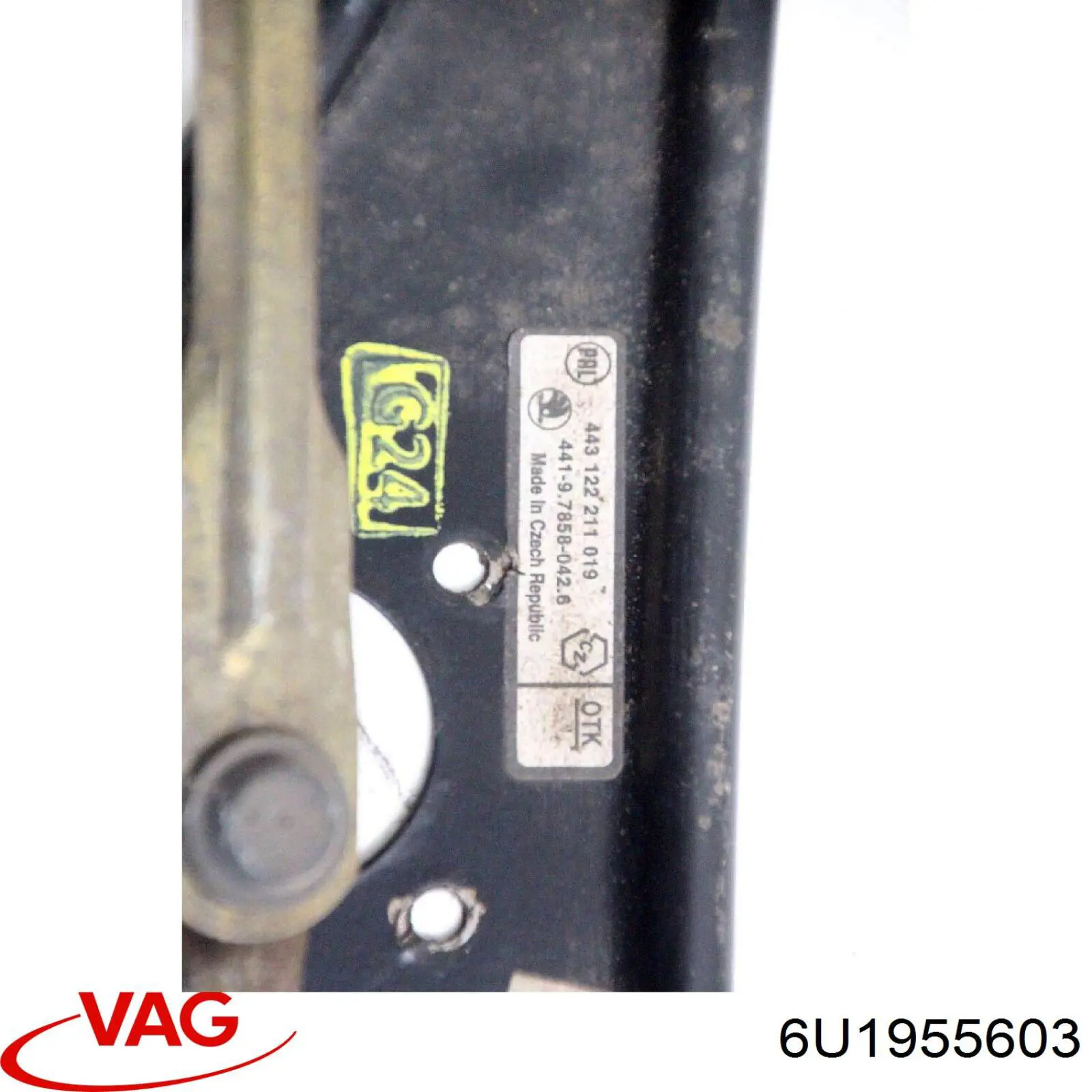 Compre 6U1955603 VAG Trapézio de limpador pára-brisas