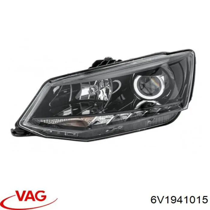 6V1941015 VAG Luz esquerda