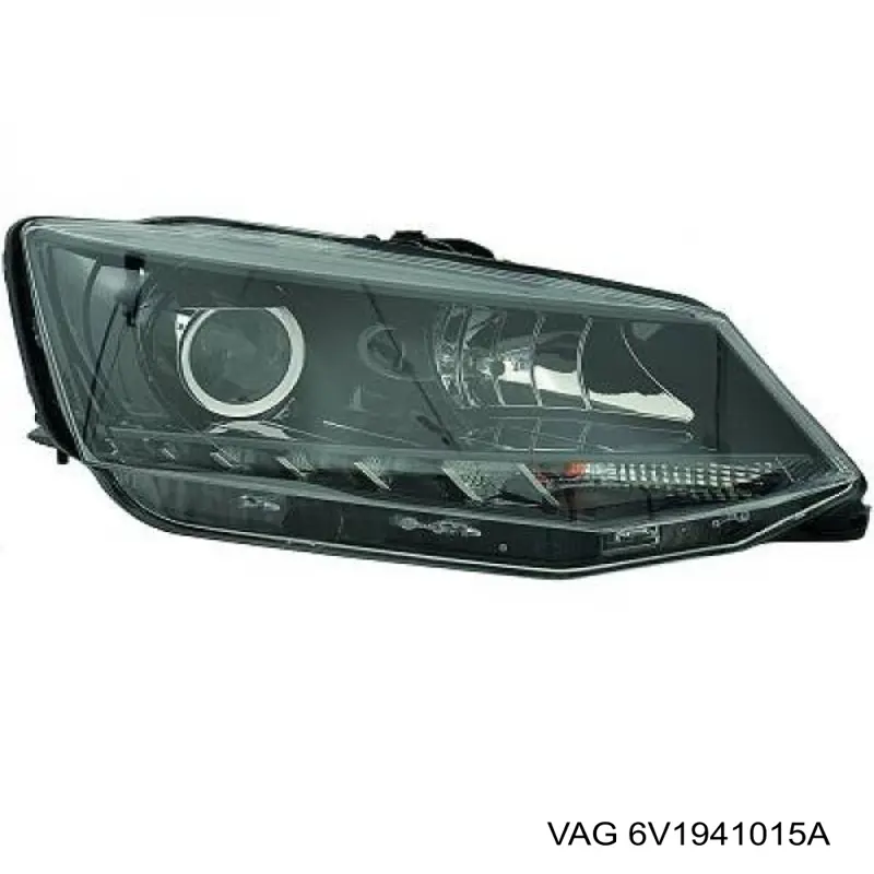 6V1941015A VAG Luz esquerda