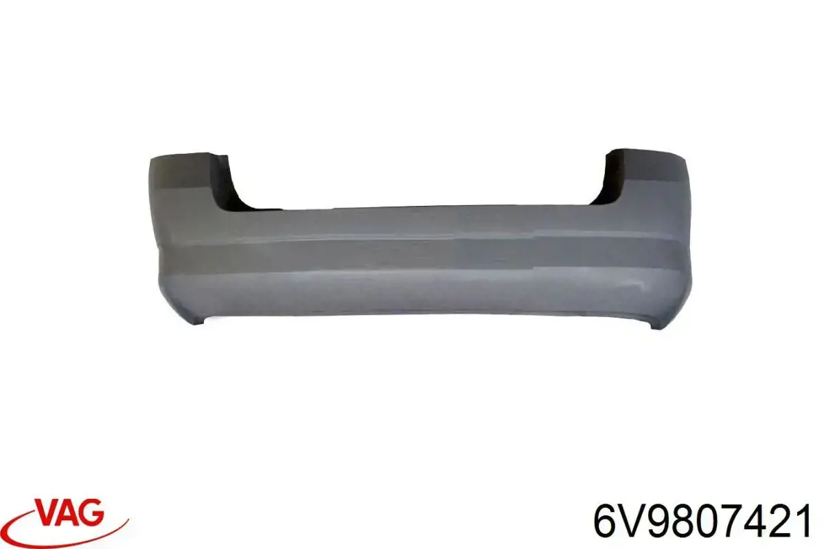 6V9807421 VAG Pára-choque traseiro