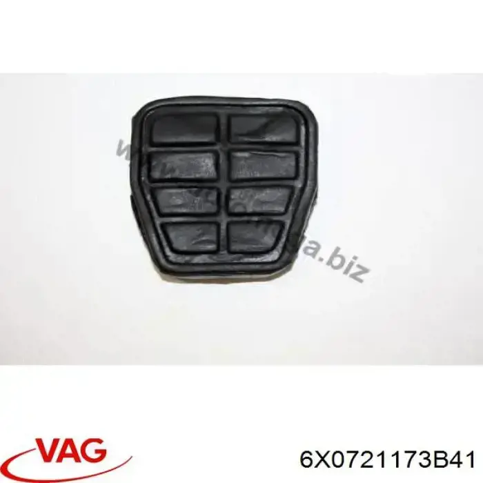 Compre 6X0721173B41 VAG Placas sobrepostas dos pedais, kit