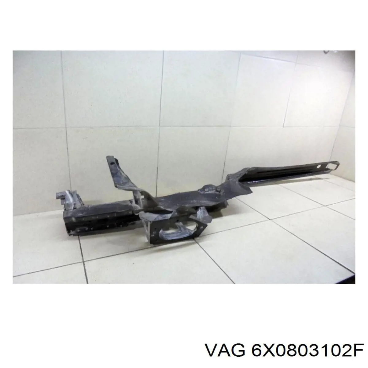 Longarina de chassi dianteira direita VAG 6X0803102F preço, a partir de  