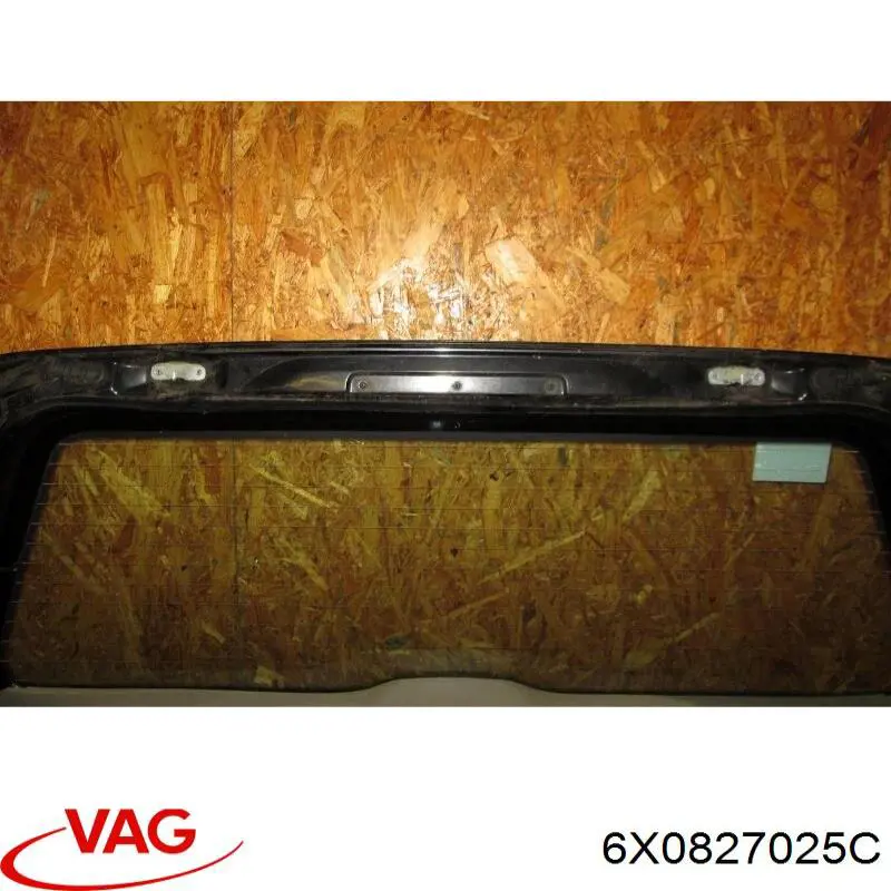 6X0827025C VAG Porta traseira (3ª/5ª porta-malas (tampa de alcapão)