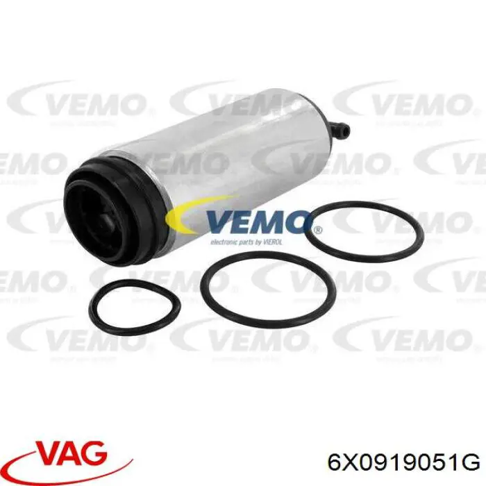 6X0919051G VAG Módulo de bomba de combustível com sensor do nível de combustível