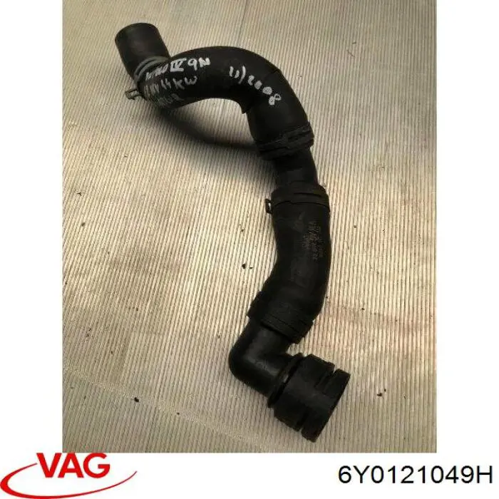 Compre 6Y0121049H VAG Mangueira (cano derivado) do radiador de esfriamento superior