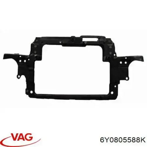 Compre 6Y0805588K VAG Suporte do radiador montado (painel de montagem de fixação das luzes)
