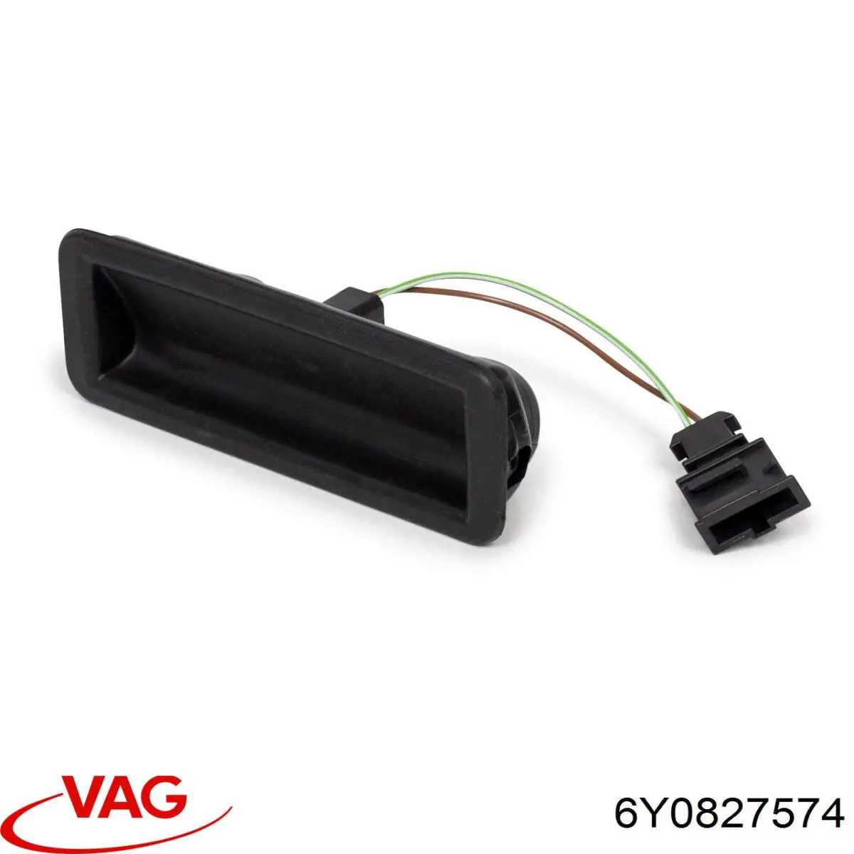 Compre 6Y0827574 VAG Puxador externo de tampa de porta-malas (de 3ª/5ª porta traseira)