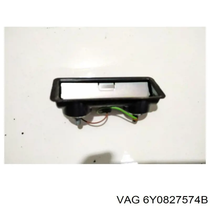 6Y0827574B VAG Puxador externo de tampa de porta-malas (de 3ª/5ª porta traseira)