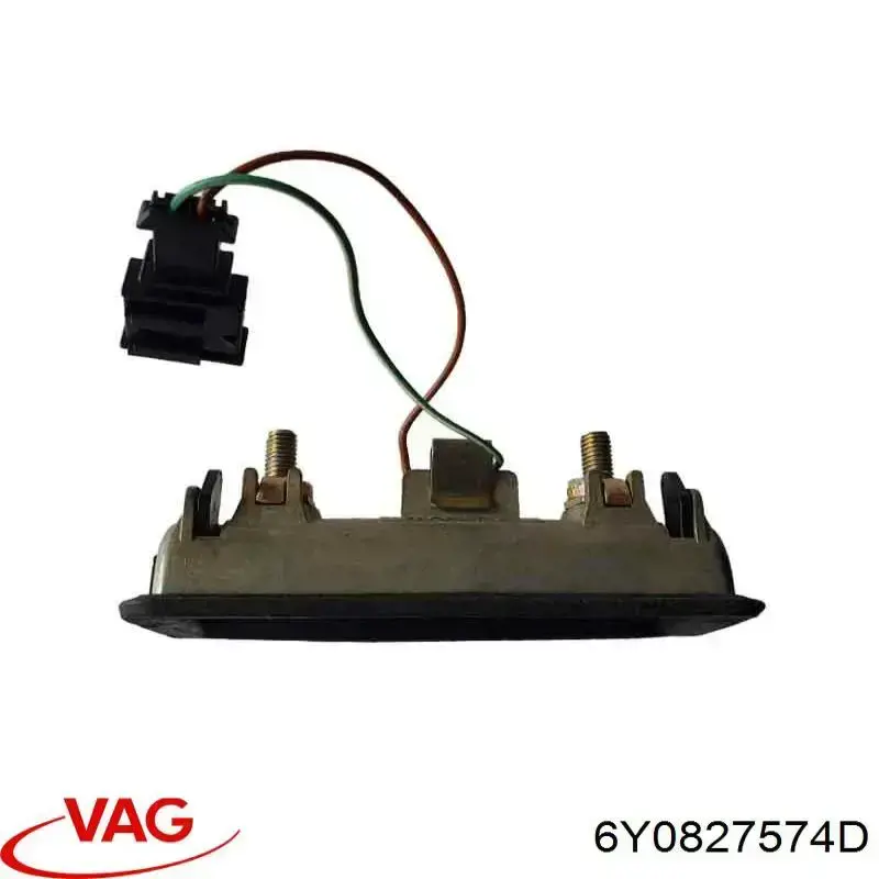 6Y0827574D VAG Puxador externo de tampa de porta-malas (de 3ª/5ª porta traseira)