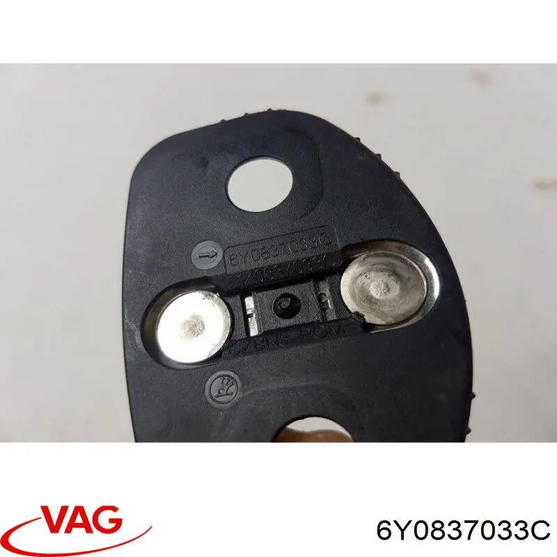 Gozno de garra (parte complementar) de fecho da porta traseira VAG 6Y0837033C preço, a partir de 28,75 USD