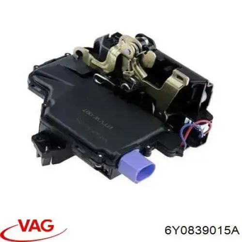 6Y0839015A VAG Fecho da porta traseira esquerda