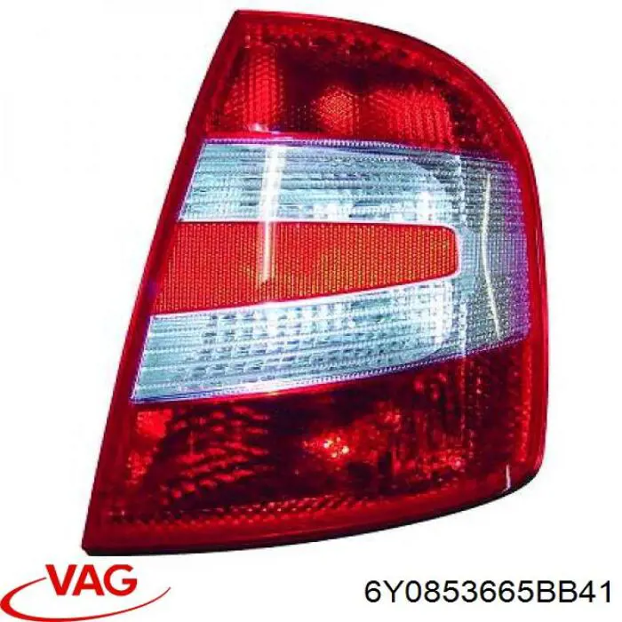 Grelha esquerda do pára-choque dianteiro VAG 6Y0853665BB41 preço, a partir de 6,07 USD