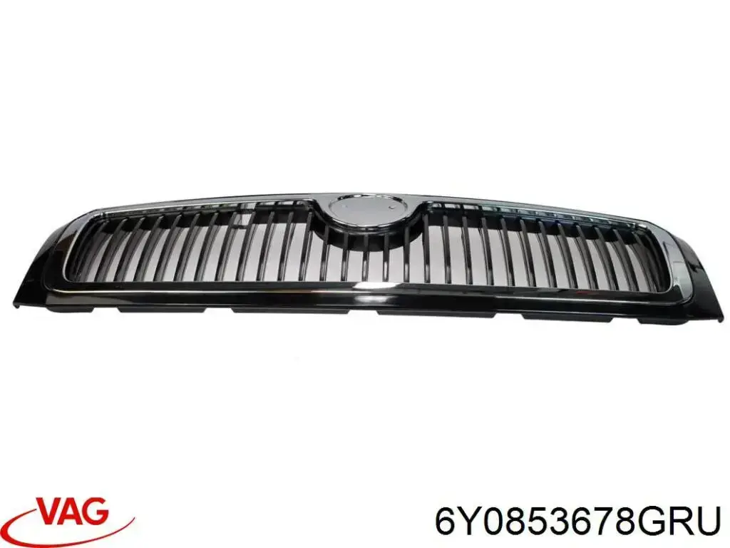 Placa sobreposta (carcaça) de grelha do radiador VAG 6Y0853678GRU preço, a partir de 56,05 USD