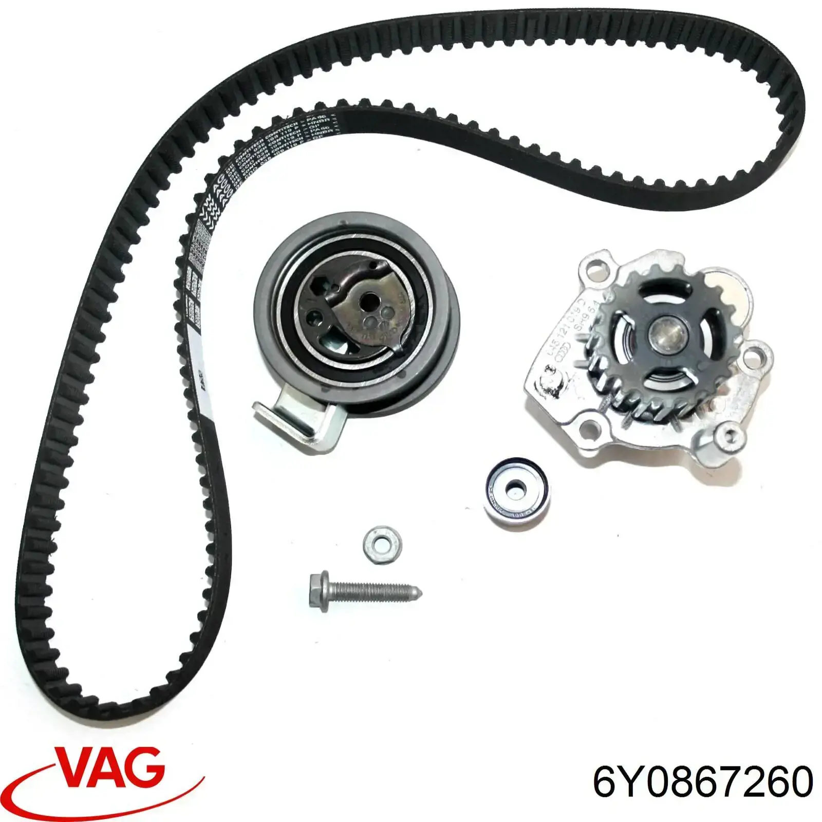 Compre 6Y0867260 VAG Cápsula (prendedor) de fixação de revestimento da porta
