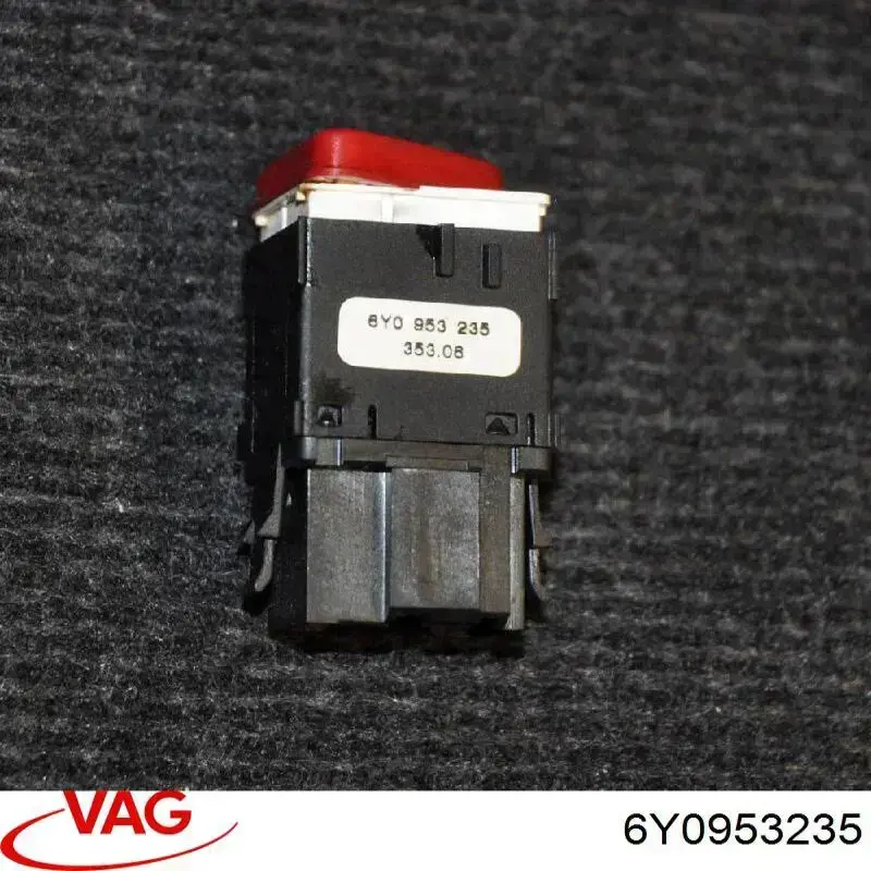 Compre 6Y0953235 VAG Botão de ativação do sinal de emergência