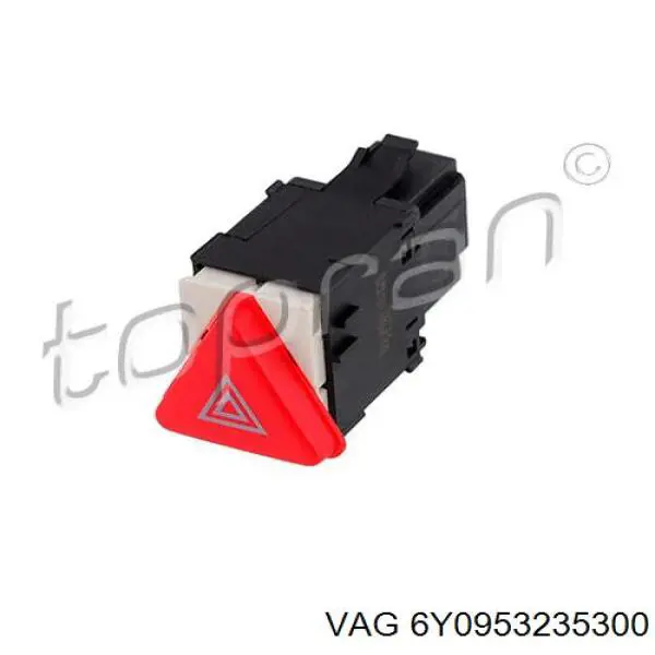 6Y0953235300 VAG Botão de ativação do sinal de emergência