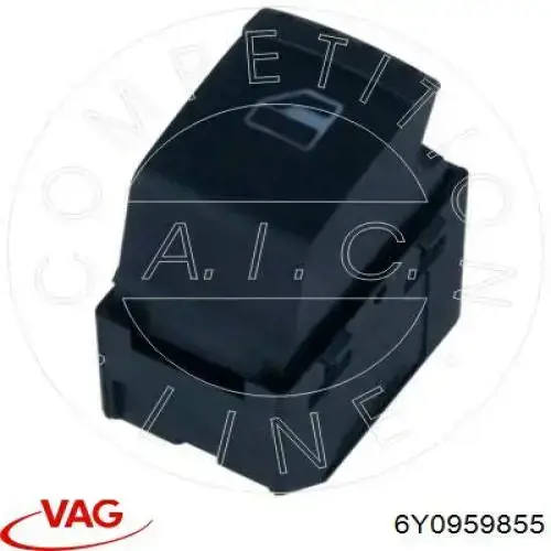 Botão traseiro de ativação de motor de acionamento de vidro VAG 6Y0959855 preço, a partir de 20,57 USD