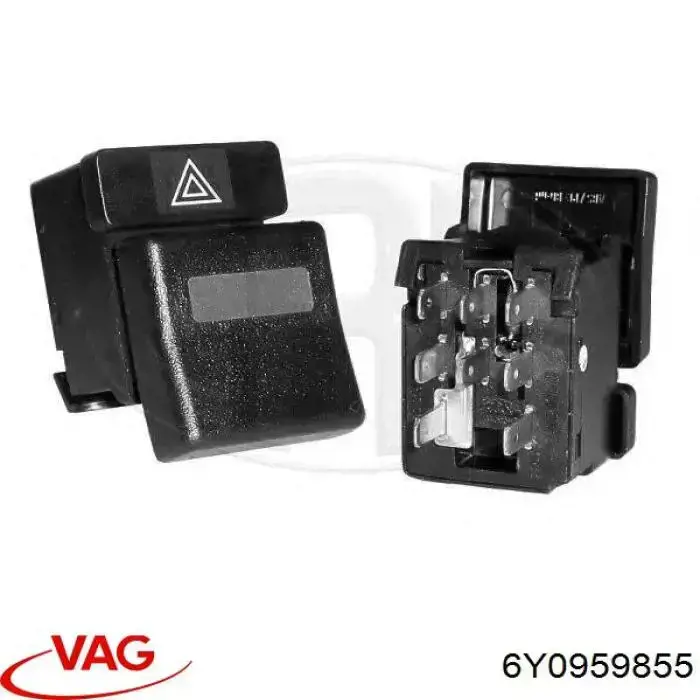 Compre 6Y0959855 VAG Botão traseiro de ativação de motor de acionamento de vidro