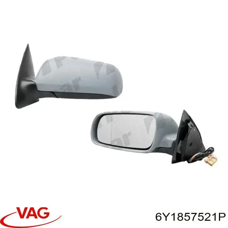 Elemento espelhado do espelho de retrovisão esquerdo VAG 6Y1857521P preço, a partir de 63,23 USD